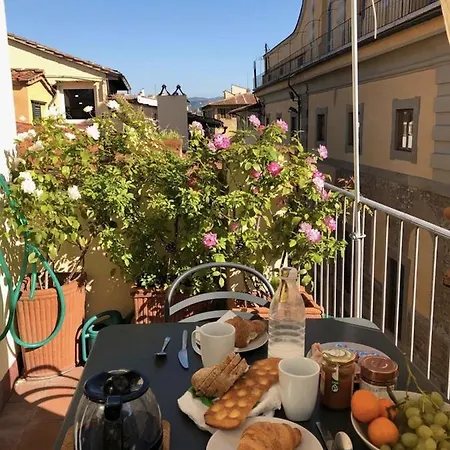 In Centre Of Florence, Balcony And Terrace With Amazing View Florence
